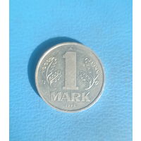 Германия ГДР 1 марка 1975 год состояние