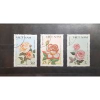 Вьетнам. 1987 год. Флора. Цветы. Розы (267)