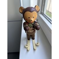 Мишка лыжник