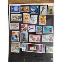 Сборный лот марок мира  (  спорт)