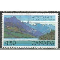Канада. Национальный парк Уотертон-Лейкс. 1982г. Mi#833.