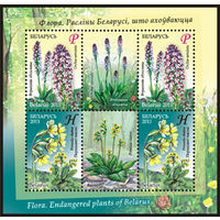 Беларусь. 2011. Цветы. Малый лист