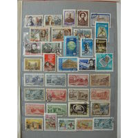 Продажа коллекции с 1 рубля! Гашеные почтовые марки СССР 1960г.