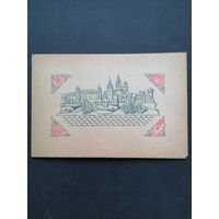 Польша 1955 Буклет с полной серией марок "День Кракова" (спецгашение) Mi.917-919