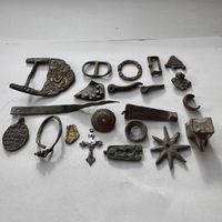 Сборный лот старинных предметов разных периодов (3)