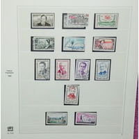 ФРАНЦИЯ.Хронология.РАСПРОДАЖА АЛЬБОМА ПОСТРАНИЧНО !Могут встречаться аккуратные наклейки! СОСТОЯНИЕ НА ФОТО !