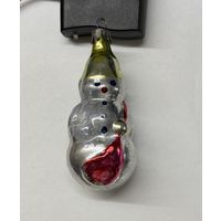 Елочная игрушка Снеговик СССР К.6