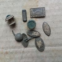 Запонки и значок