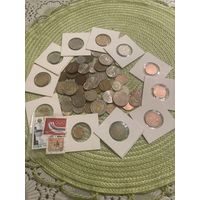 Монеты и 3 марки .