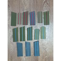 Погоны офицеров Армии, ВВС, ВВ МВД СССР