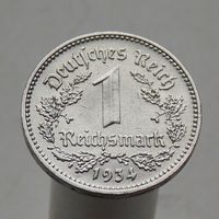 Германия 1 марка 1934 F
