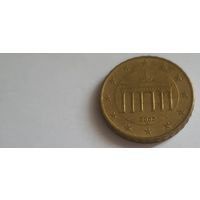 Германия 2002 A 10 евроцентов