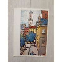 Юрий Химич Вид на ратушу 1983 г