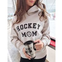 Толстовка Hockey Mom для мамы хоккеиста, р.42