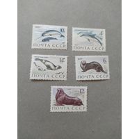 СССР серия марок 1971г. Фауна