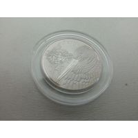 Белый аист, Животный мир стран ЕврАзЭС 1 рубль 2009г с рубля