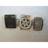 Часы кварцевые 3 шт. с рубля!