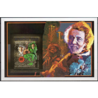 1996 Буркина-Фасо B1405a/B169 золото Музыка - Джерри Гарсия  MNH