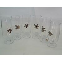 Бокалы,фужеры Богемия (Чехословакия)