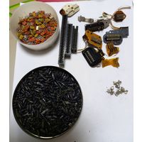 Радиодетали с золочением и др.