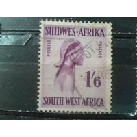 Юго-западная Африка, колония Англии, 1954. Девушка из Укуанджамы