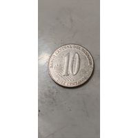 Эквадор 10 сентаво 2000