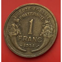 41-02 Франция 1 франк 1934 г.