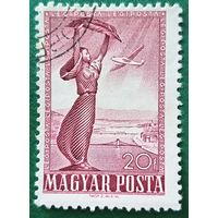 Венгрия 1950. Статуя свободы в Будапеште