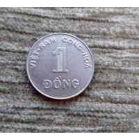 Werty71  Южный Вьетнам 1 донг 1971 Сталь с никелевым покрытием Ростки Риса