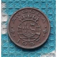 Португалия. Колония Ангола 50 сентаво 1957 года, UNC. Предложи свою цену или обмен!