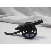 Пушка миниатюрная на лафете Бронза 01