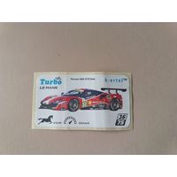 Наклейка Turbo Le Mans Турбо Ле-Ман  номер 36