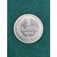 Латвия 1 лат 1924, с руля,без МЦ