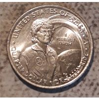 25 центов (квотер) 2022 D США  Салли Райд