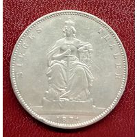 Пруссия 1 талер 1871. Победа над Францией