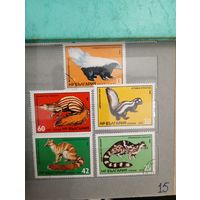 Фауна на почтовых марках