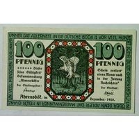 РАСПРОДАЖА!!! - ГЕРМАНИЯ Комунна АРЕНСБЁК (ШЛЕЗВИГ-ГОЛЬШТЕЙН) 1 марка 1920 год - UNC!