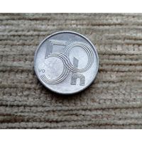 Werty71 Чехия Чехословакия 50 геллеров 1999 Лев