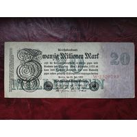 20000000 марок Германия 1923 г.