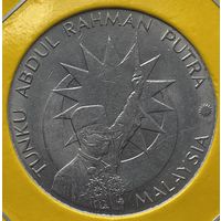 Малайзия 1 ринггит 1982 г. 25 лет Независимости