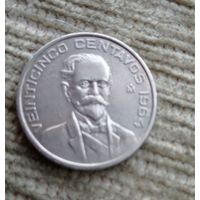 Werty71 Мексика 25 сентаво 1964