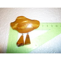 Большая Янтарная Брошь СССР