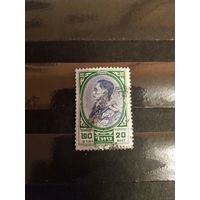 1961 Таиланд король высокономинальная марка король (4-6)