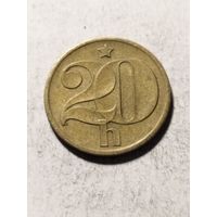 Чехословакия 20 геллер 1974