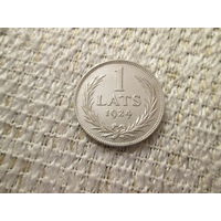 1 лат ,  Латвия  , 1924 г.