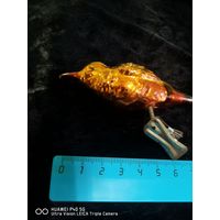 Елочная игрушка Птичка на прищепке трёхдневный аукцион