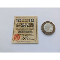 Германия 10 пфенингов 1920г (9)