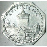 ГЕРМАНИЯ НЮРНБЕРГ 20 пфеннигов 1920 год - ШТЕМПЕЛЬНЫЙ БЛЕСК!