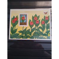 Монголия 1997г. Бабочки.