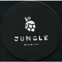 Подставку под пиво "Jungle Brewery" / Минск /.